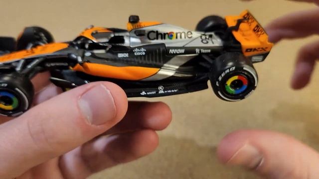 2023 Oscar Piastri Bburago McLaren MCL60 - F1 Diecast Review