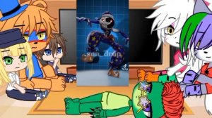реакция персонажей фнаф 9 на тик ток. fnaf 9 characters reaction tok tok#гача#фнаф9#fnaf9#фнафгача#