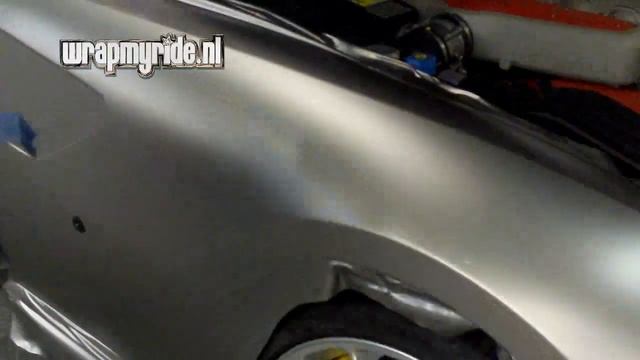 Carwrapping Ferrari 599 GTB mat grijs metallic смотреть онлайн