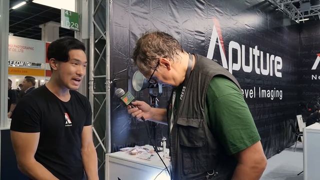 Aputure LS-Mini20 light interview, Photokina 2016 смотреть онлайн