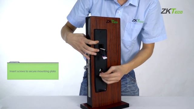 Смарт замок  ZKTeco TL400B   Інструкція з монтажу