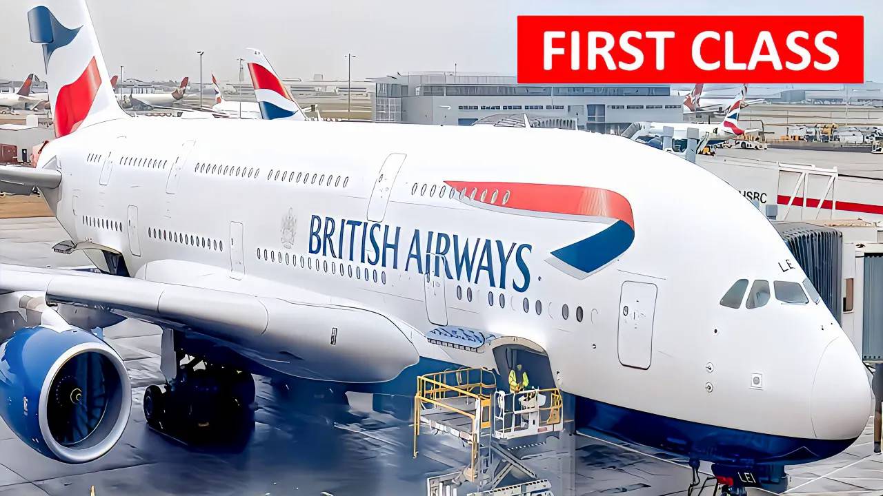 British Airways A380 First Class from London to Dubai ｜ Full Flight & Concorde Room Tour смотреть онлайн