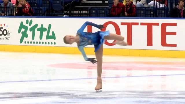 Александра Трусова ПП 2017-2018 гран при Беларусь / Alexandra Trusova FS