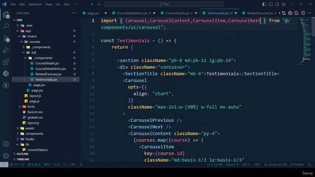 34 -Course Details Page Part 2 смотреть онлайн