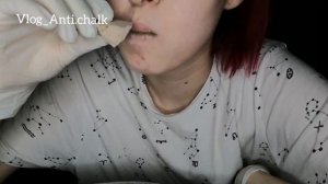 Asmr. Глина туркестан классик . Хруст. Chalk.