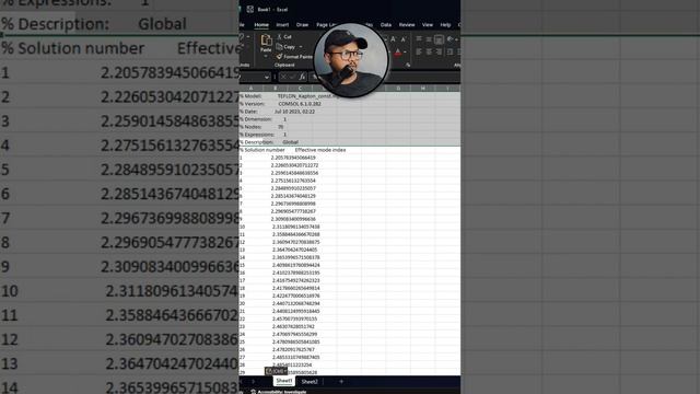 Export COMSOL Multiphysics data to a .csv file #comsol #tutorial #shorts #comsolmultiphysics смотреть онлайн