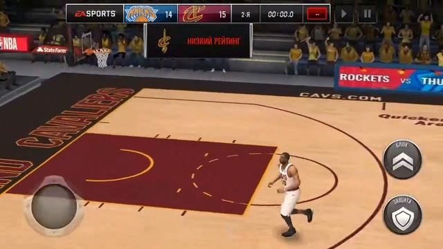 Похождение NBA LIVE MOBAIL 8 ИГРА С KNICKS смотреть онлайн