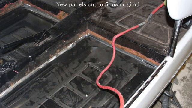 1960 Fiat Jolly 600 Floor Restoration Albert Segatore