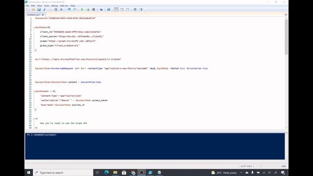 Perform Operation in Intune Using Graph API, Powershell and Azure App Authentication, Part -2 смотреть онлайн