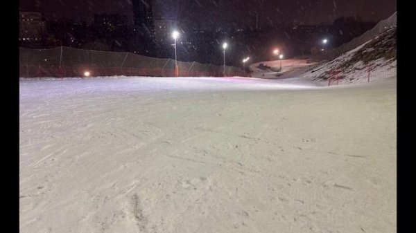 Реконструкция освещения горнолыжного склона