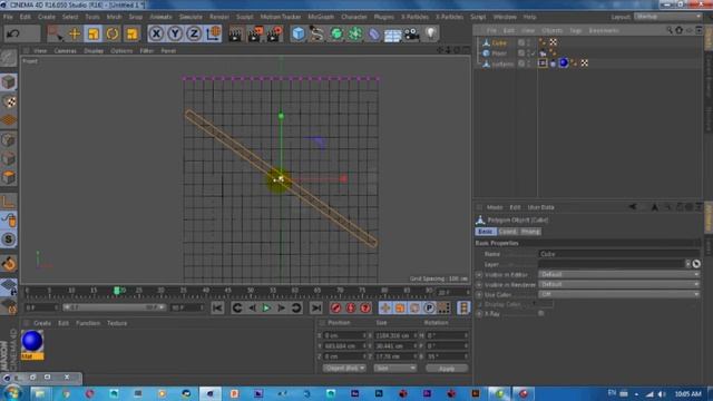 Cinema 4D R17 Tutorial | How to Make Curtains Open in Ciname 4D With Cloth смотреть онлайн