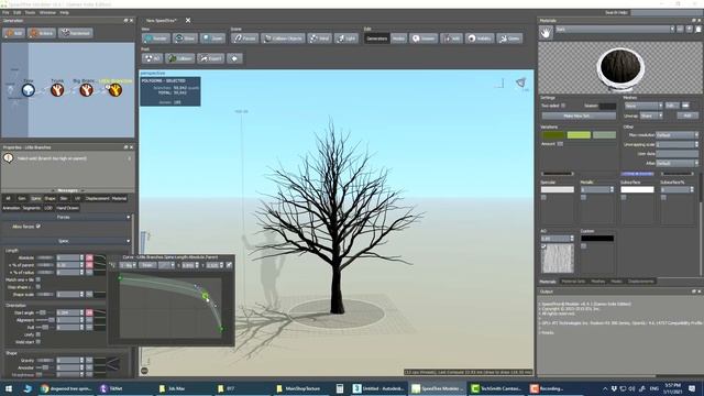 How to create Dogwood Tree with 3ds Max & Corona & SpeedTree & Substance Painter Part #1 смотреть онлайн