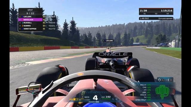 ОГНЕННАЯ ГОНКА!🔥 ФЕРРАРИ КРУШИТ СОПЕРНИКОВ! КАРЬЕРА F1 22 #34 смотреть онлайн