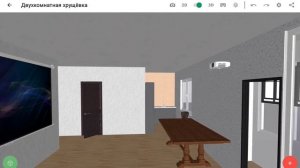 Дизайн 2х комнатной хрущёвки