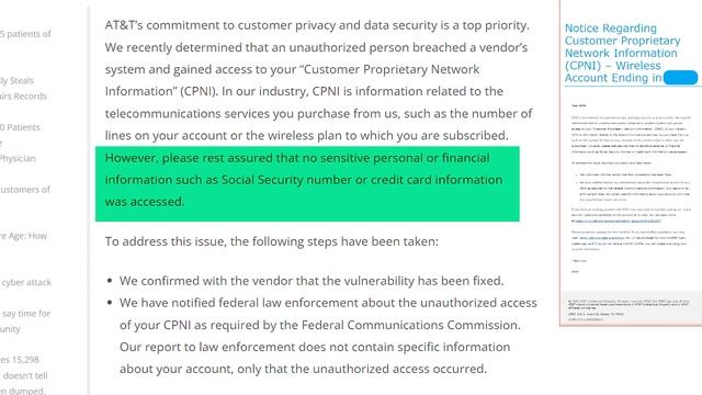 AT&T Data Breach : 9 MILLION Affected? | cybernews.com смотреть онлайн