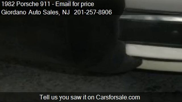 1982 Porsche 911 SC for sale in Hasbrouck Heights, NJ 07604 смотреть онлайн