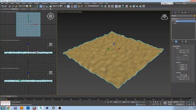 3Ds Max Modify List - Noise Modifier (Türkçe) смотреть онлайн