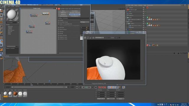 Cinema4d & Realflow & Redshift bump map test replay speedx2 смотреть онлайн