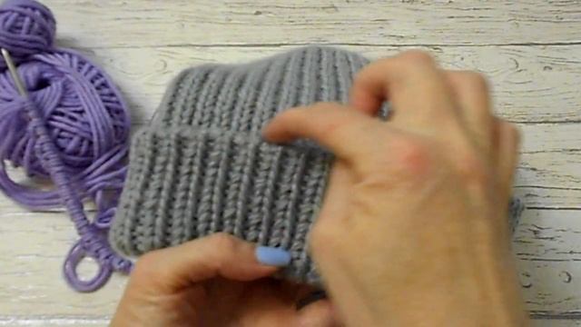 Вязаная шапочка/Елена Masterica/Knitted hat смотреть онлайн