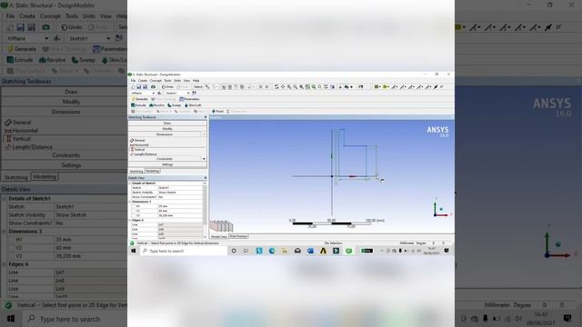 Tutorial Ansys Part1- Extrude,Revolve And Sweep смотреть онлайн