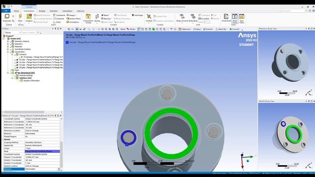 Solidworks A Ansys Mechanical Pieza 7