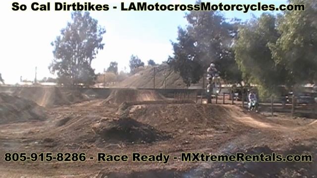 LA Motocross - Race Ready Honda Motorcycles - Milestone MX Park Riverside CA - MXtremeRentals.com смотреть онлайн