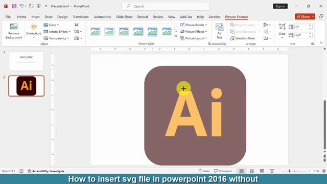 How to insert SVG file in PowerPoint 2016 without смотреть онлайн