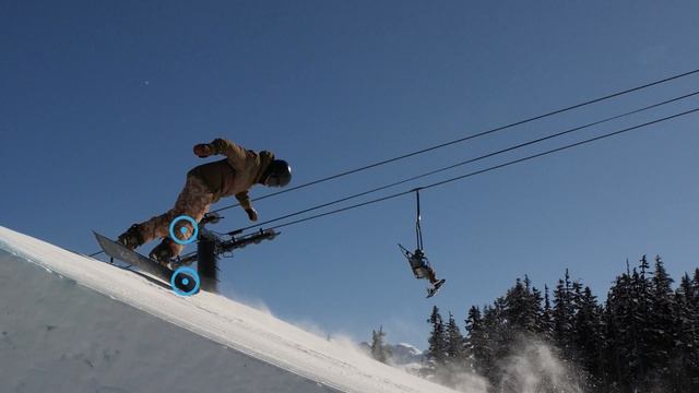 How To Backside Cork 540 On A Snowboard смотреть онлайн