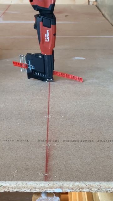Hilti SD 5000-22 and the SD-M 2 Installed 500sqf on 2 charges with the small battery #hiltinuron смотреть онлайн