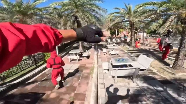 PARKOUR MONEY HEIST RUN FROM POLICE | BELLACIAO REMIX смотреть онлайн