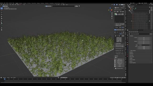 【初心者向け】GScatterとBlenderKitですぐ作れる自然のシーン【Blender】