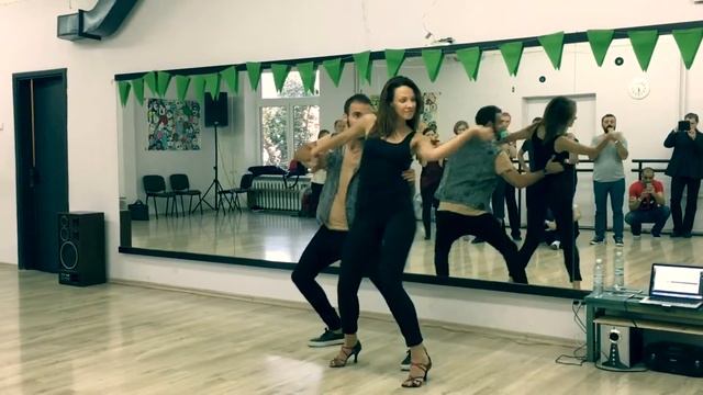 Samuel Funflow & Irina - Kewin Cosmos / Solo quise quererte - Workshop @ Belarusian Salsa Fest смотреть онлайн
