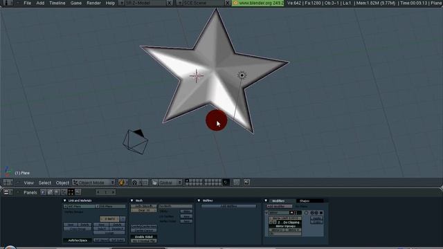 Blender Tutorial - Modeling a Christmas Tree Star смотреть онлайн