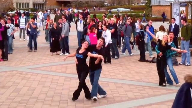 BYU Ballroom Dance Flash Mob!! смотреть онлайн