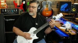 Enya Nova Go Sonic CARBON FIBER composite guitar with BUILT-IN SPEAKER!