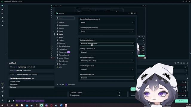 How to set up DISCORD in Streamlabs OBS for your Streams!! [VTUBER] смотреть онлайн