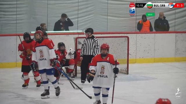 ICE HOCKEY WOMEN´ S WORLD CHAMPIONSHIP CROATIA ZAGREB Division III - Group A ; BULGARIA VS SERBIA смотреть онлайн