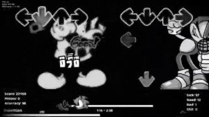 Fnf Mickey Mouse vs Sonic but he sings it