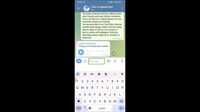 about video is how to we convert our text in audio with telegram смотреть онлайн
