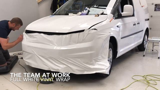 VW Van Wrap Grey to White смотреть онлайн