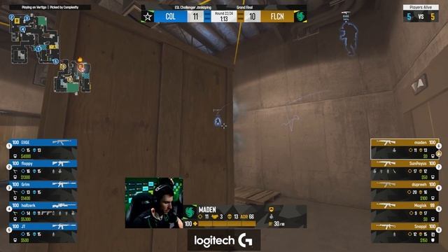 Complexity vs. Falcons - ESL Challenger Jönköping 2024 - Grand-final смотреть онлайн
