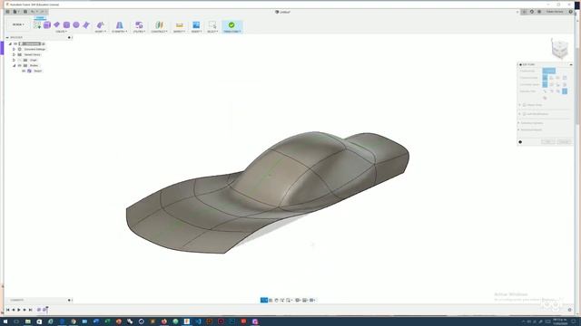 Fusion 360 Carrocería Básica смотреть онлайн