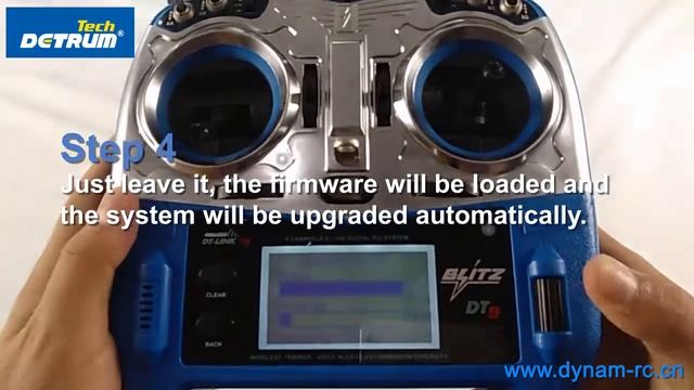 Detrum Blitz DT9 Transmitter Firmware Upgrade Guide(New) смотреть онлайн