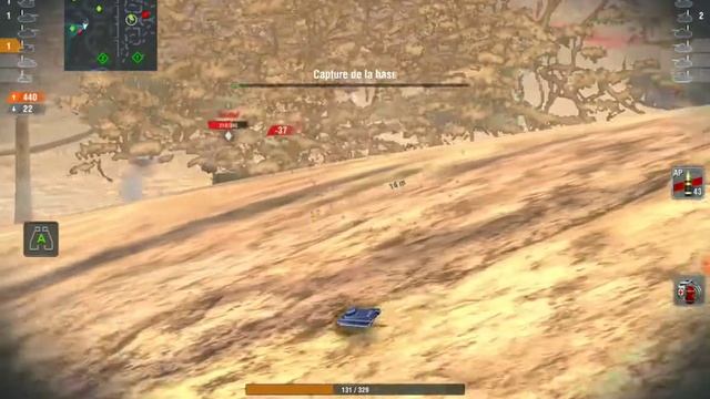 World of Tanks Blitz / lolo1979 - Vickers Mk. F - 599 dmg - 3 kills смотреть онлайн