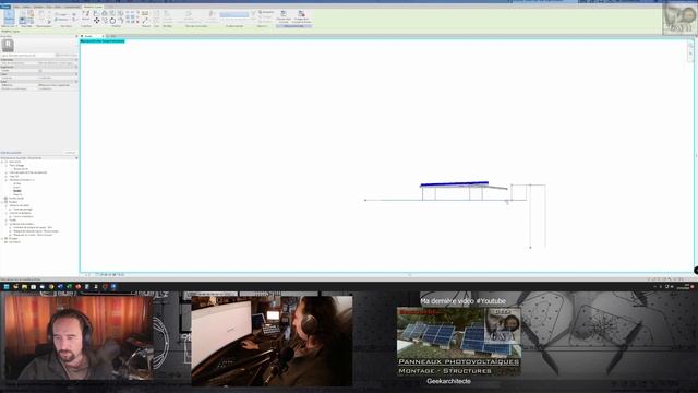 PANNEAUX PHOTOVOLTAÏQUES - Conception des structures inclinables - Famille Revit [PV Solaire] смотреть онлайн