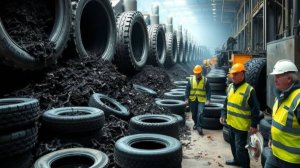 Переработка изношенных шин. Идея для бизнеса