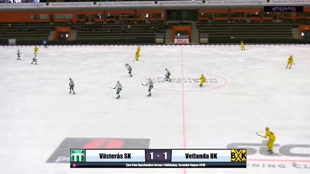 Кубок Швеции 2018, Группа Б (Västerås SK – Vetlanda BK) смотреть онлайн