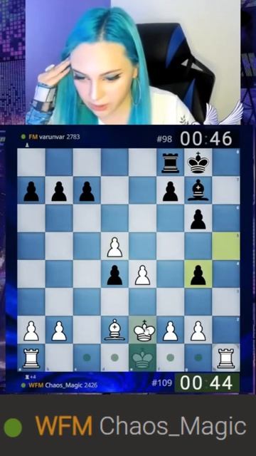 2783? Короче, я не хочу думать...Пуля! #chess #шахматы смотреть онлайн