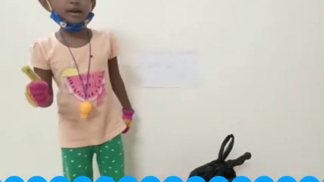 Community helpers-Mono acting performance by Pre-Primary kid. Skybloo Smart School, Chennai, India. смотреть онлайн