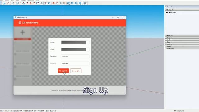 How to install and register the air for sketchup plugin смотреть онлайн